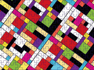 מיני פאזל מרובעים